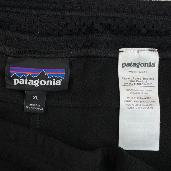 Patagonia Snap-T  Fleece Pant Jogger Black - Picture 5 of 11